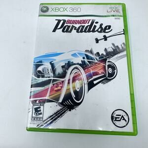 Burnout Paradise - Microsoft Xbox 360 Vtg Racing Game Tested Works No Manual
